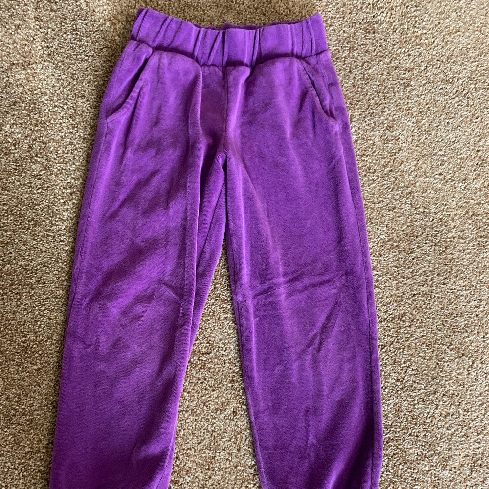 1989 Place purple sweatpants velour 5-6